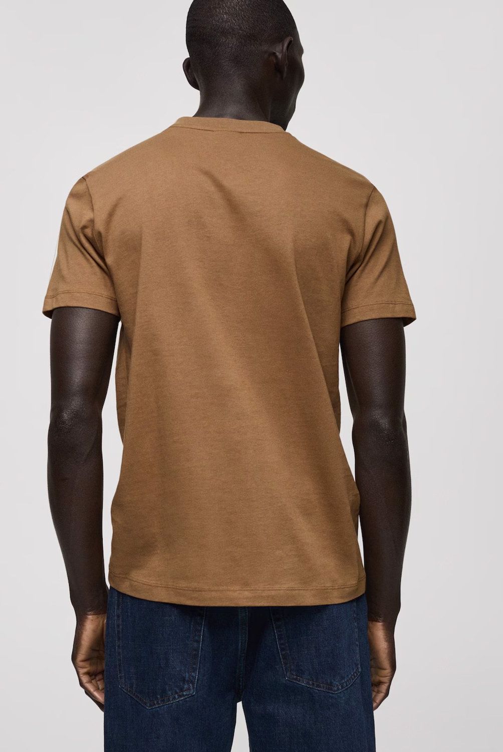 MANGO MAN - Polera 100% Algodón Slim Fit Hombre Mango Man