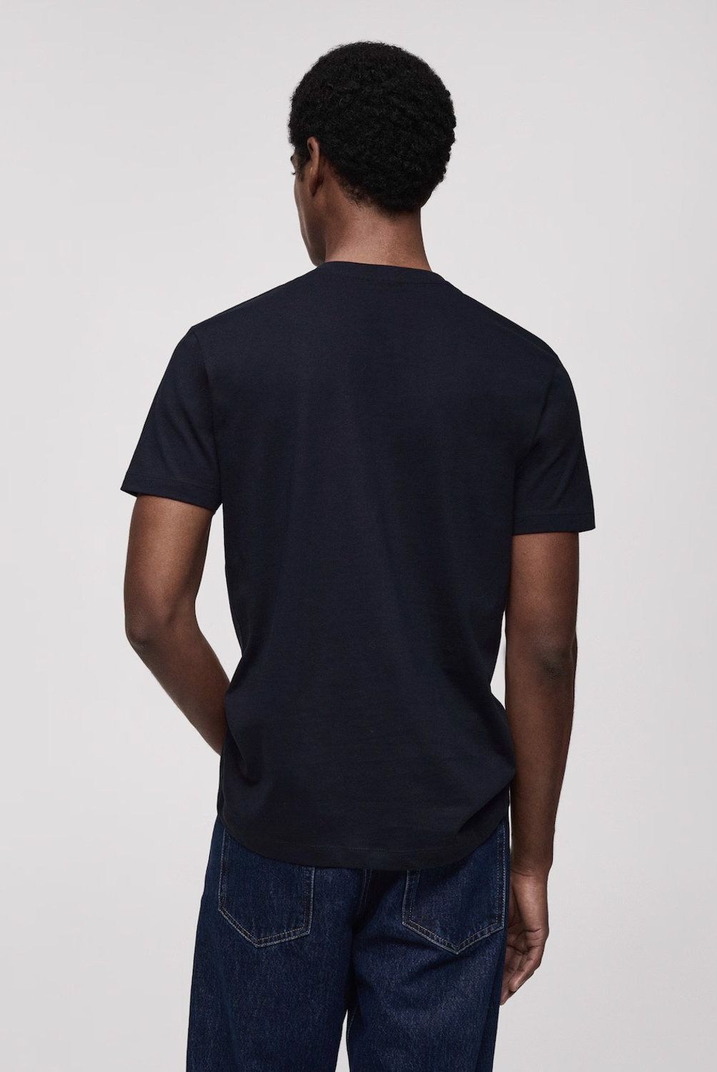 MANGO MAN - Polera 100% Algodón Slim Fit Hombre Mango Man