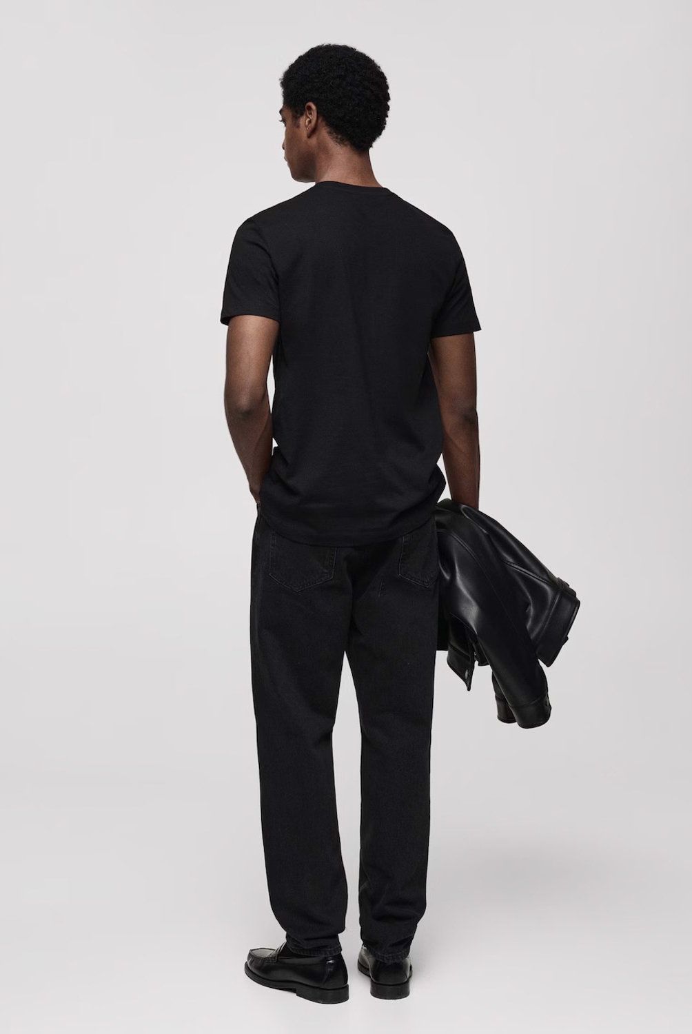 MANGO MAN - Polera 100% Algodón Slim Fit Hombre Mango Man