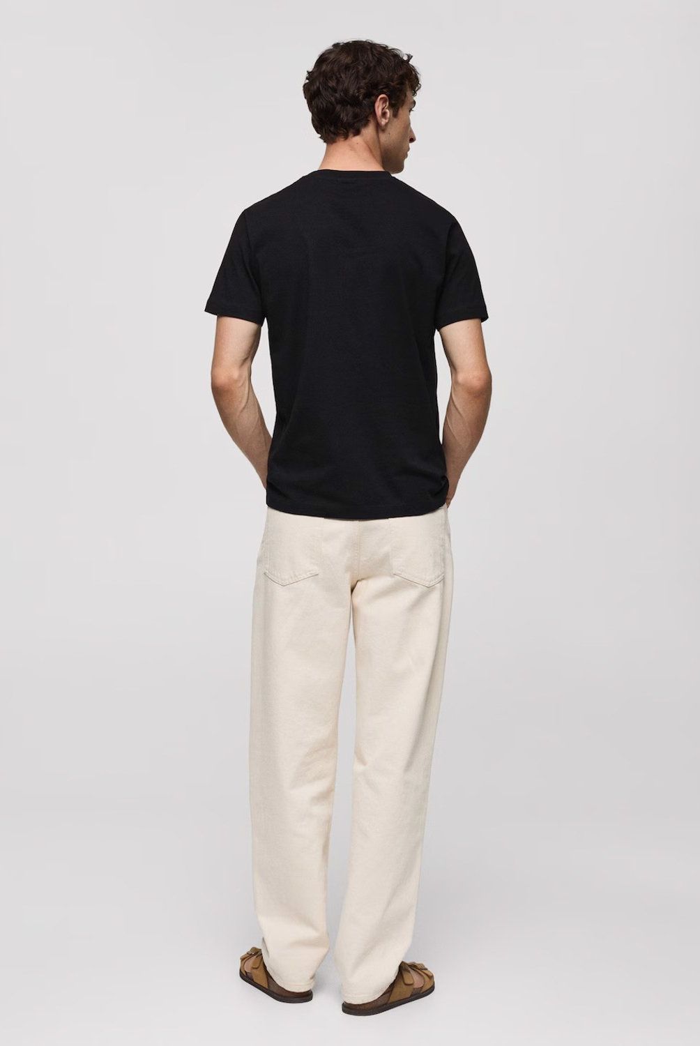 MANGO MAN - Polera 100% Algodón Slim Fit Hombre Mango Man