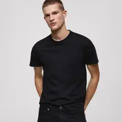 MANGO MAN - Polera 100% Algodón Slim Fit Hombre