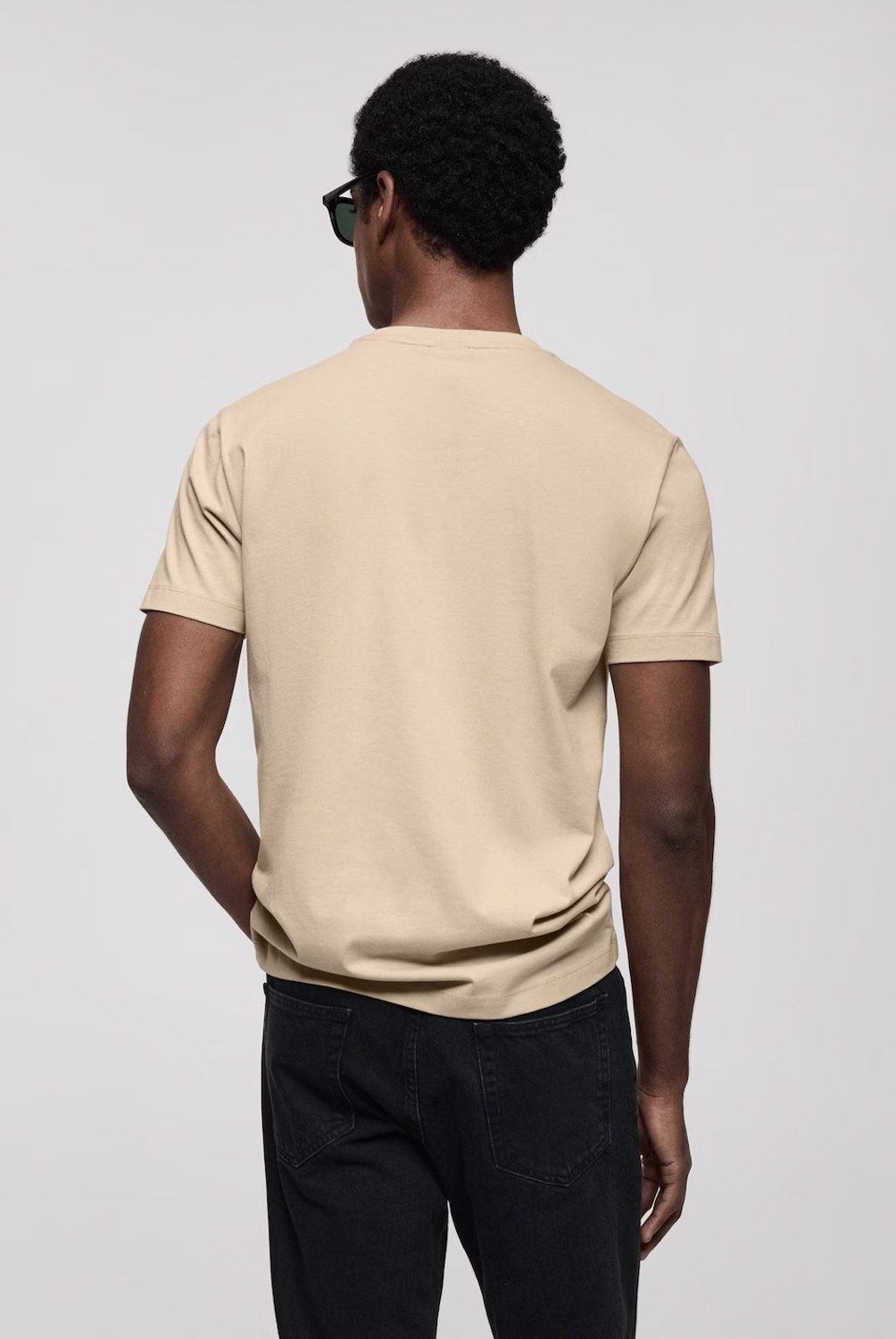 MANGO MAN - Polera 100% Algodón Slim Fit Hombre Mango Man