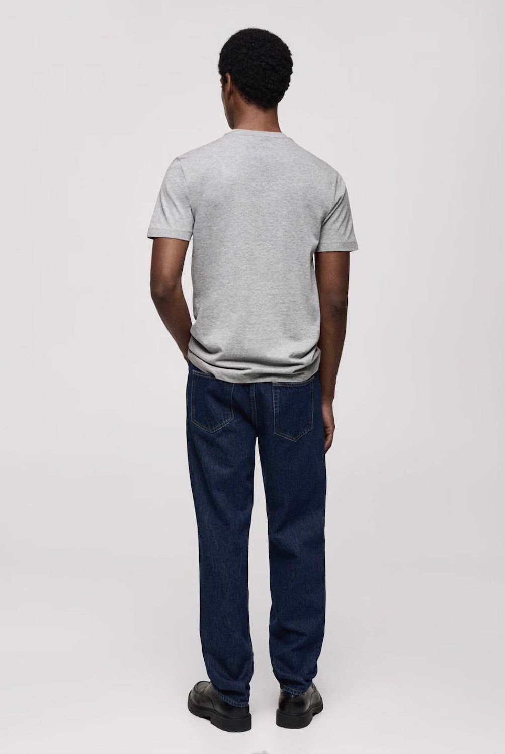 MANGO MAN - Polera 100% Algodón Slim Fit Hombre Mango Man