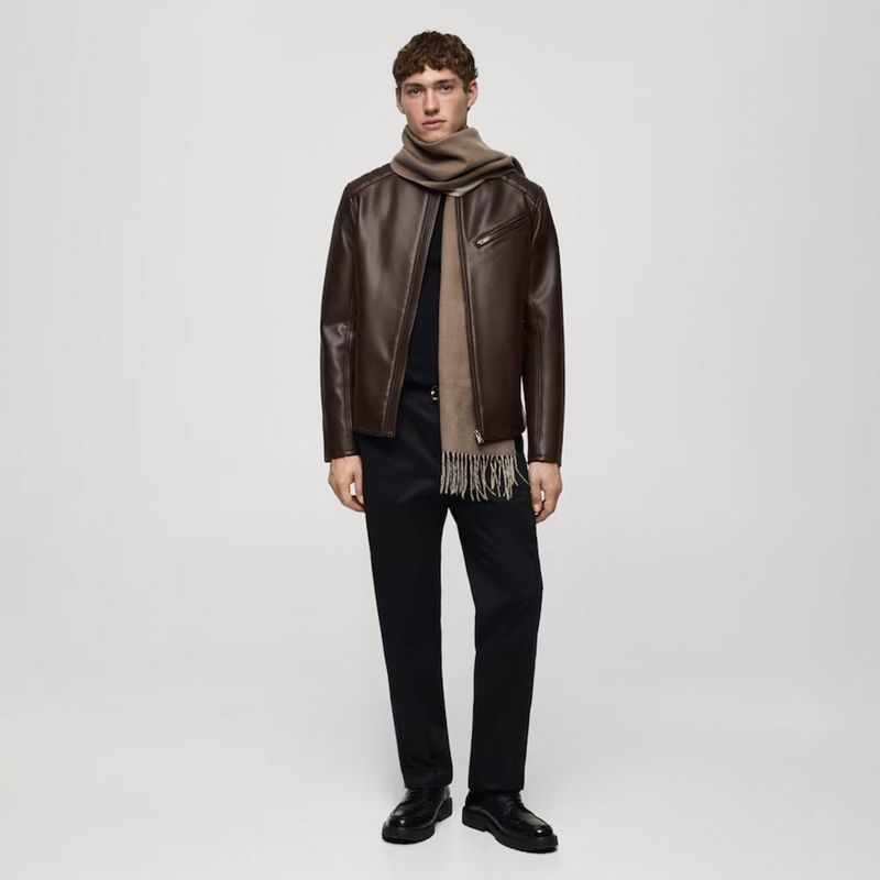 MANGO MAN - Chaqueta Joseno3 Pu Hombre Mango Man