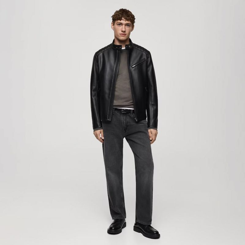 MANGO MAN - Chaqueta Joseno3 Pu Hombre Mango Man