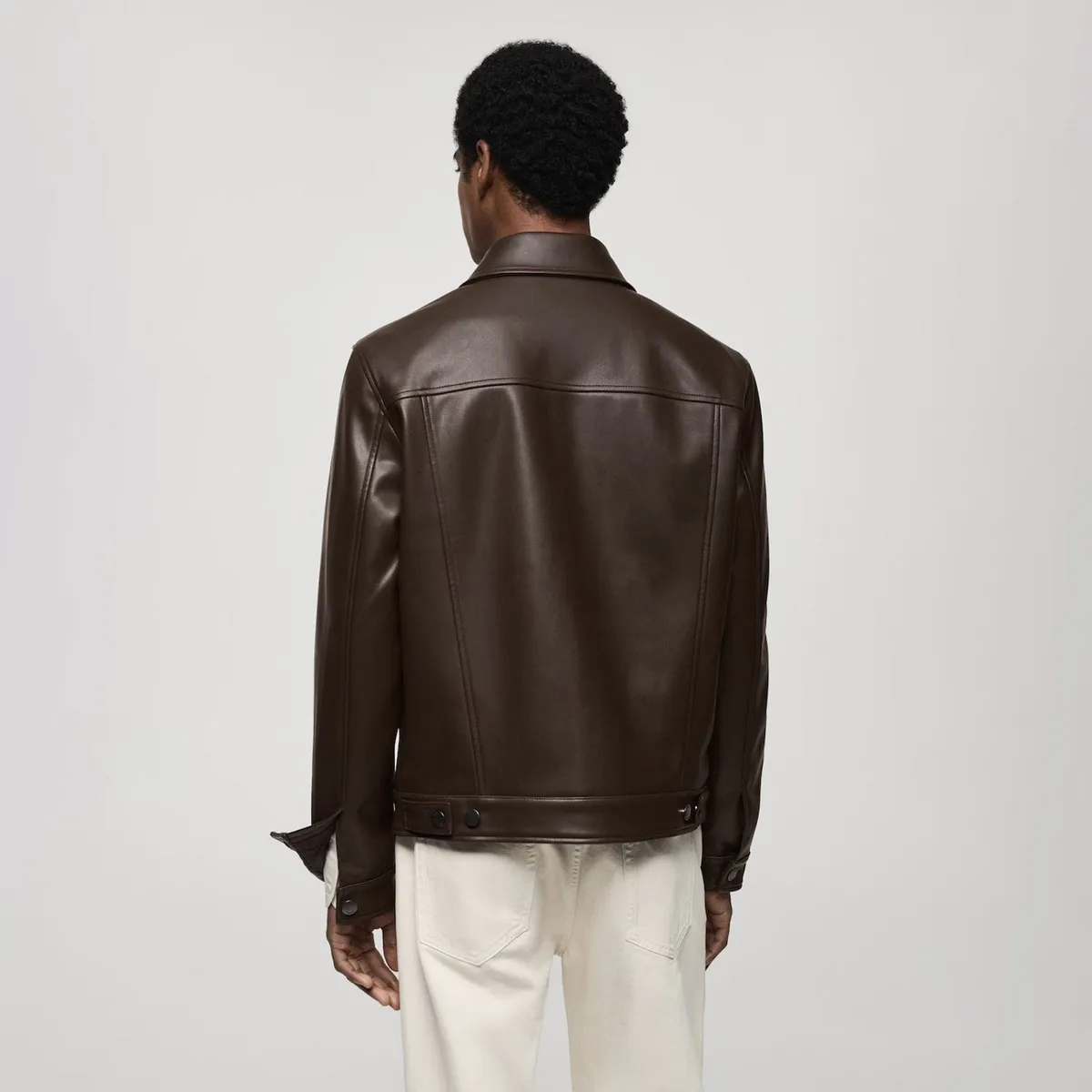 MANGO MAN - Chaqueta Oliver Pu Hombre Mango Man