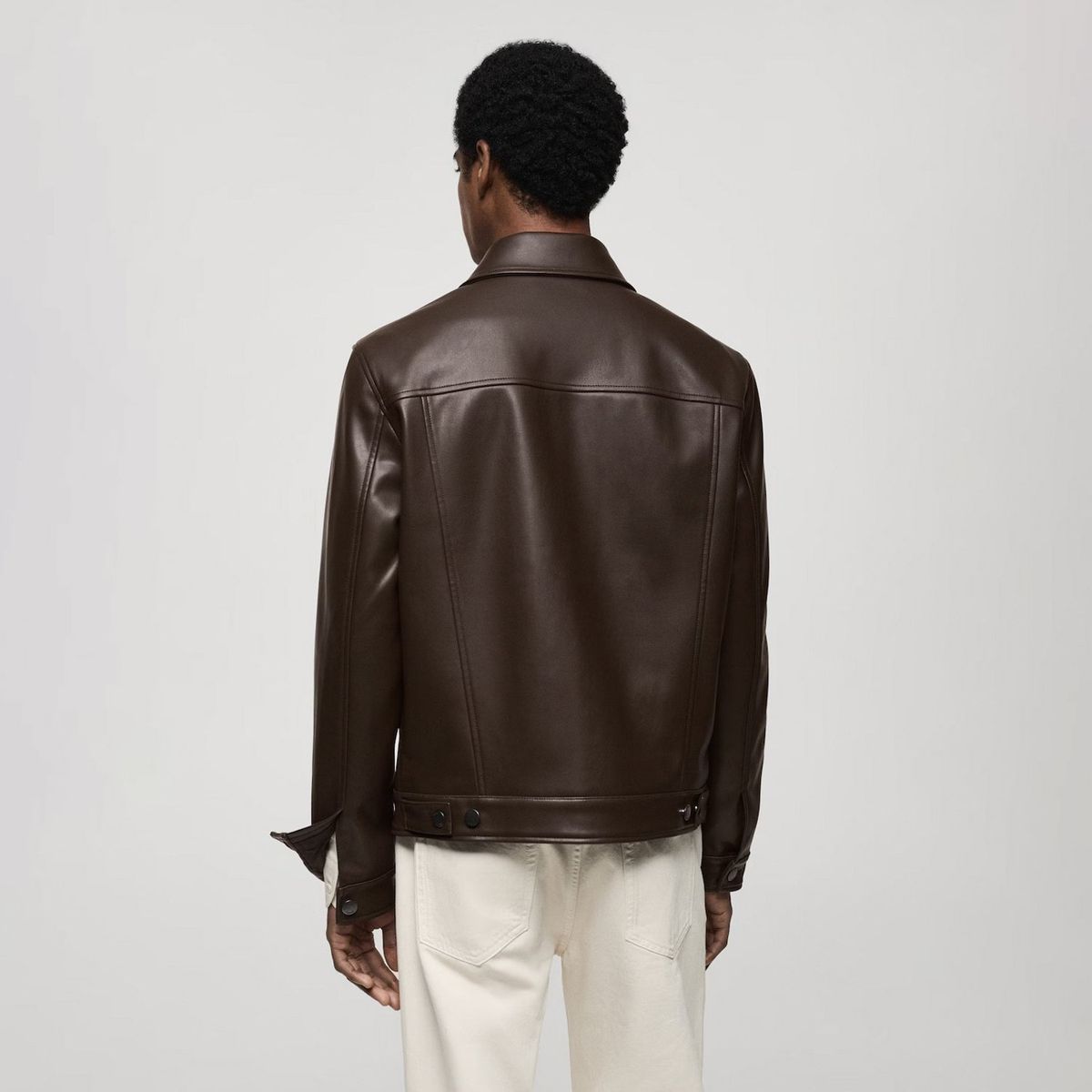 MANGO MAN - Chaqueta Oliver Pu Hombre Mango Man