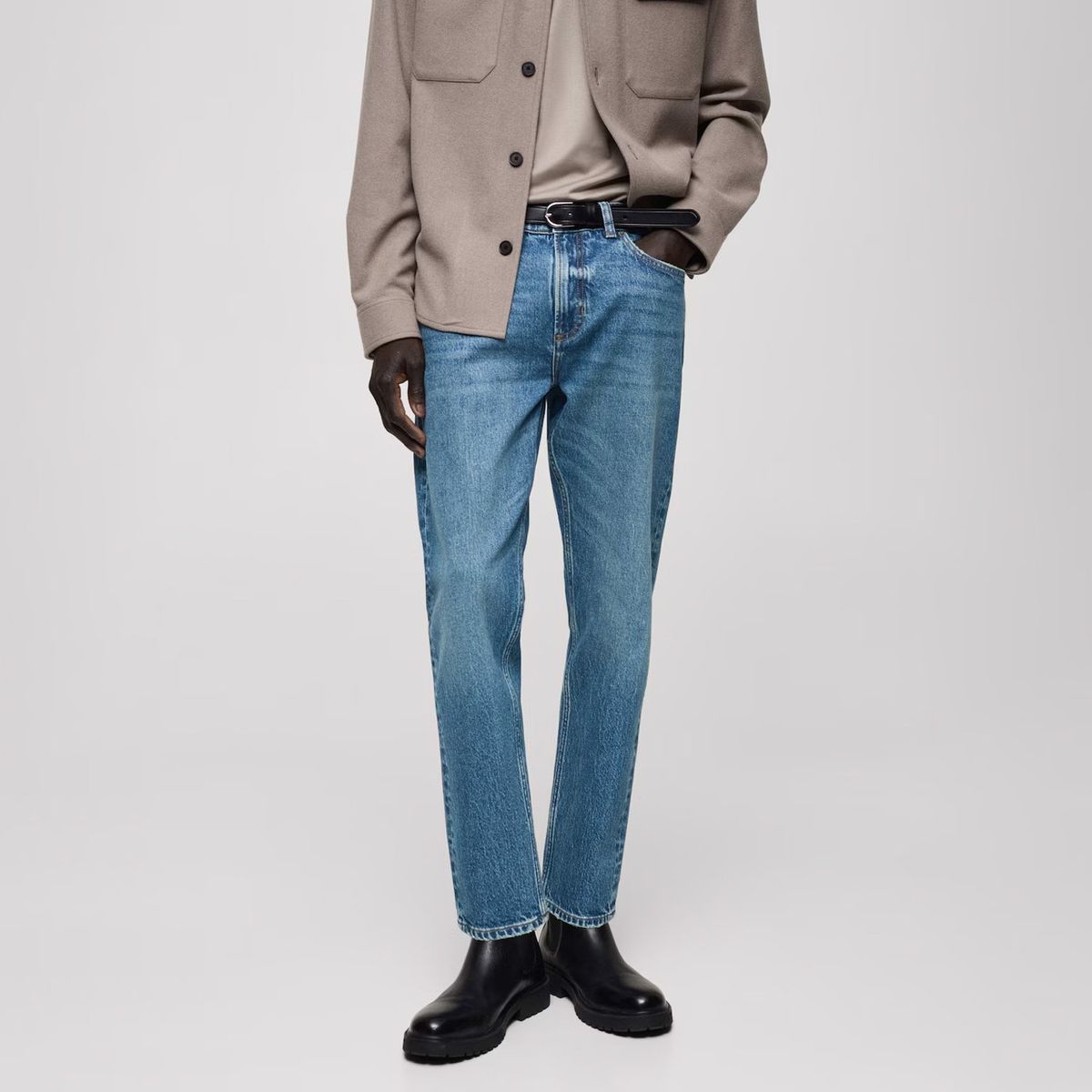 MANGO MAN - Jeans Ben Tappered Fit Hombre Mango Man
