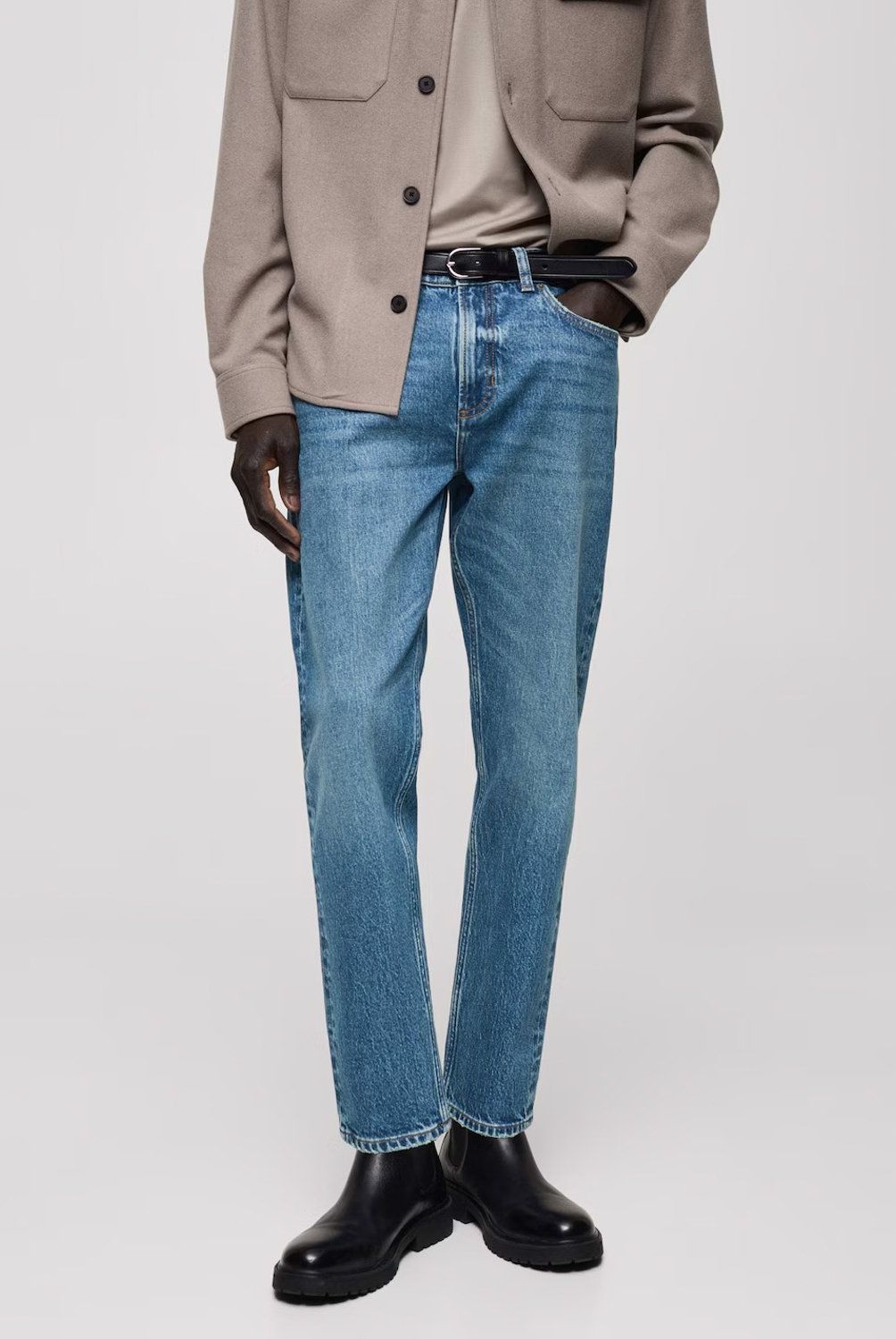 MANGO MAN - Jeans Ben Tapered Fit Hombre Mango Man