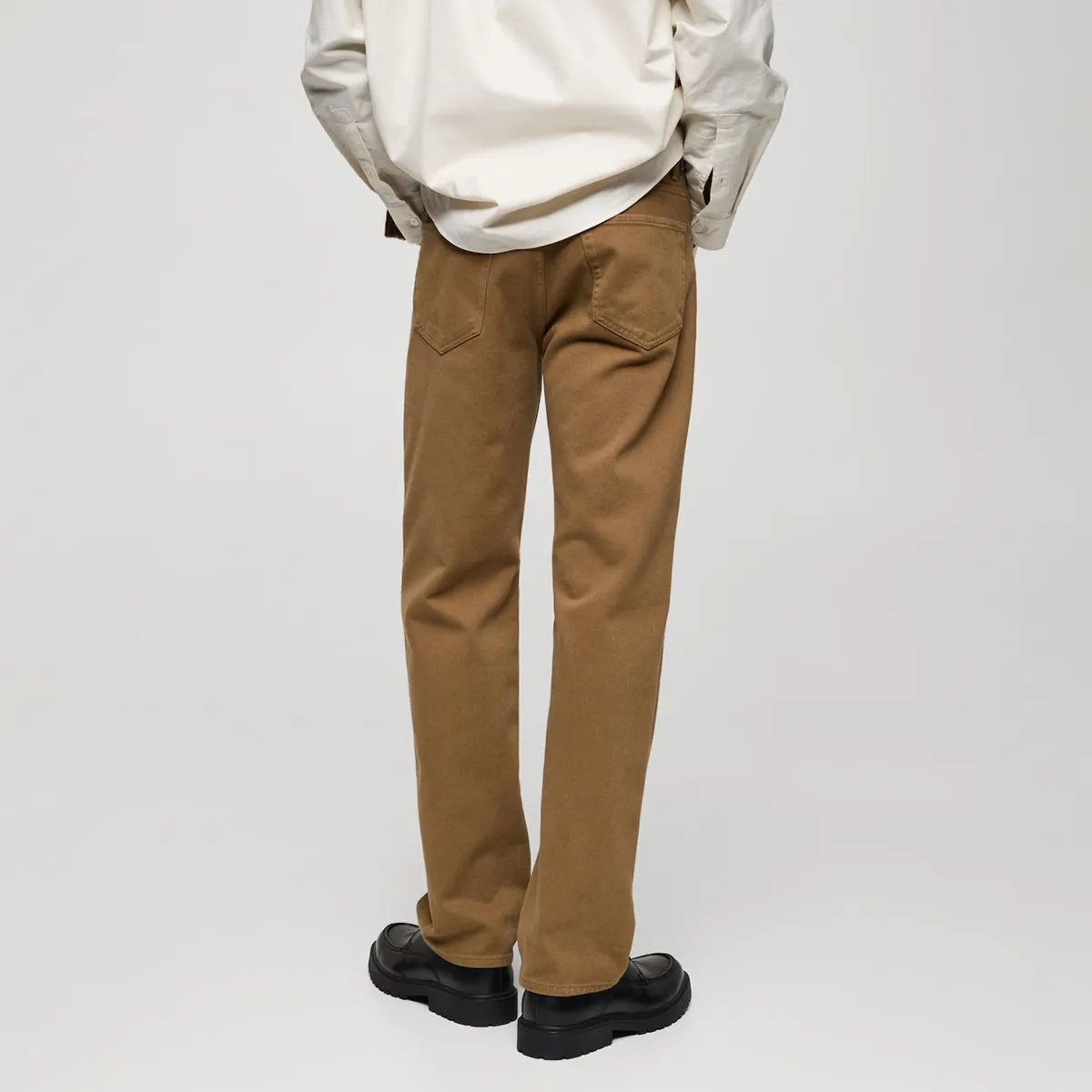 MANGO MAN - Jeans Algodón Straight Fit Hombre Mango Man