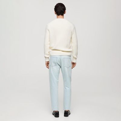 Imagen 2 del producto Sweater Punto Canalé Mezcla Lana Hombre