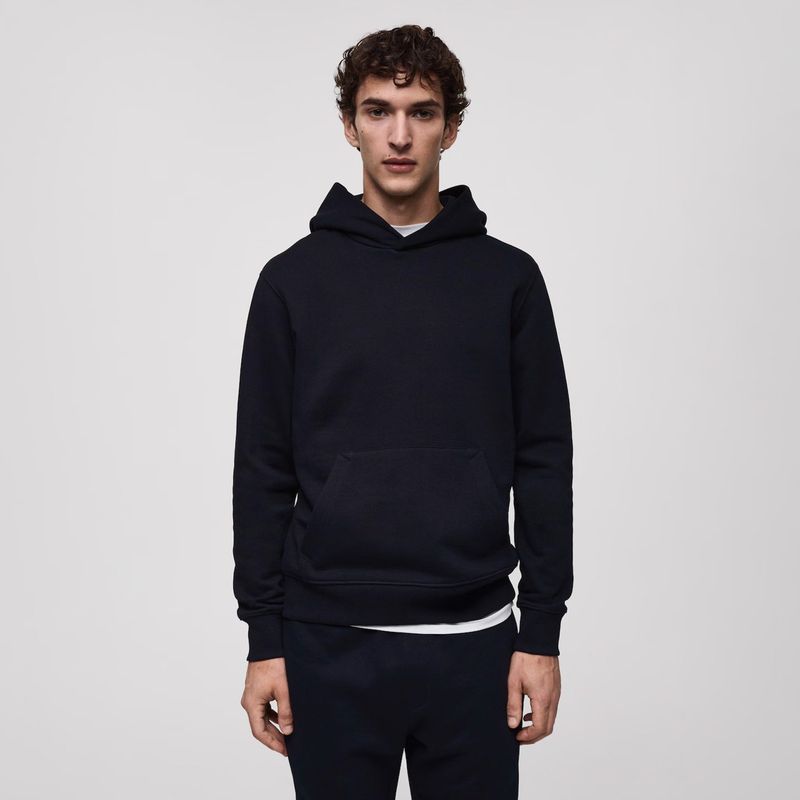 MANGO MAN - Polerón Algodón Capucha Regular Fit Hombre Mango Man