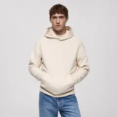 MANGO MAN - Polerón Algodón Capucha Regular Fit Hombre
