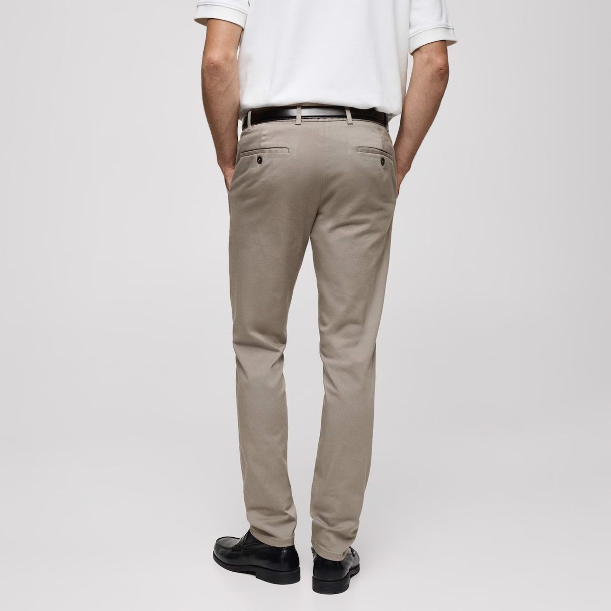 MANGO MAN - Pantalón Barna Slim Fit Hombre Mango Man