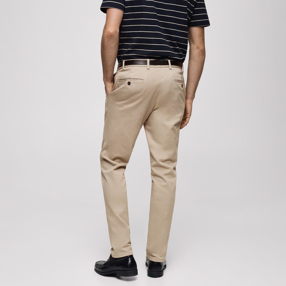 MANGO MAN - Pantalón Barna Slim Fit Hombre Mango Man