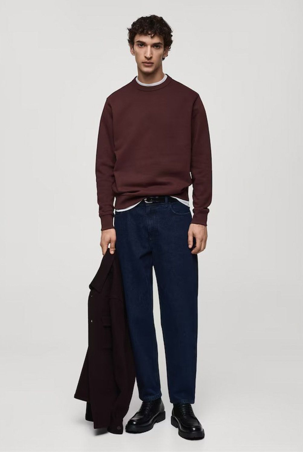MANGO MAN - Polerón Algodón Regular Fit Hombre Mango Man