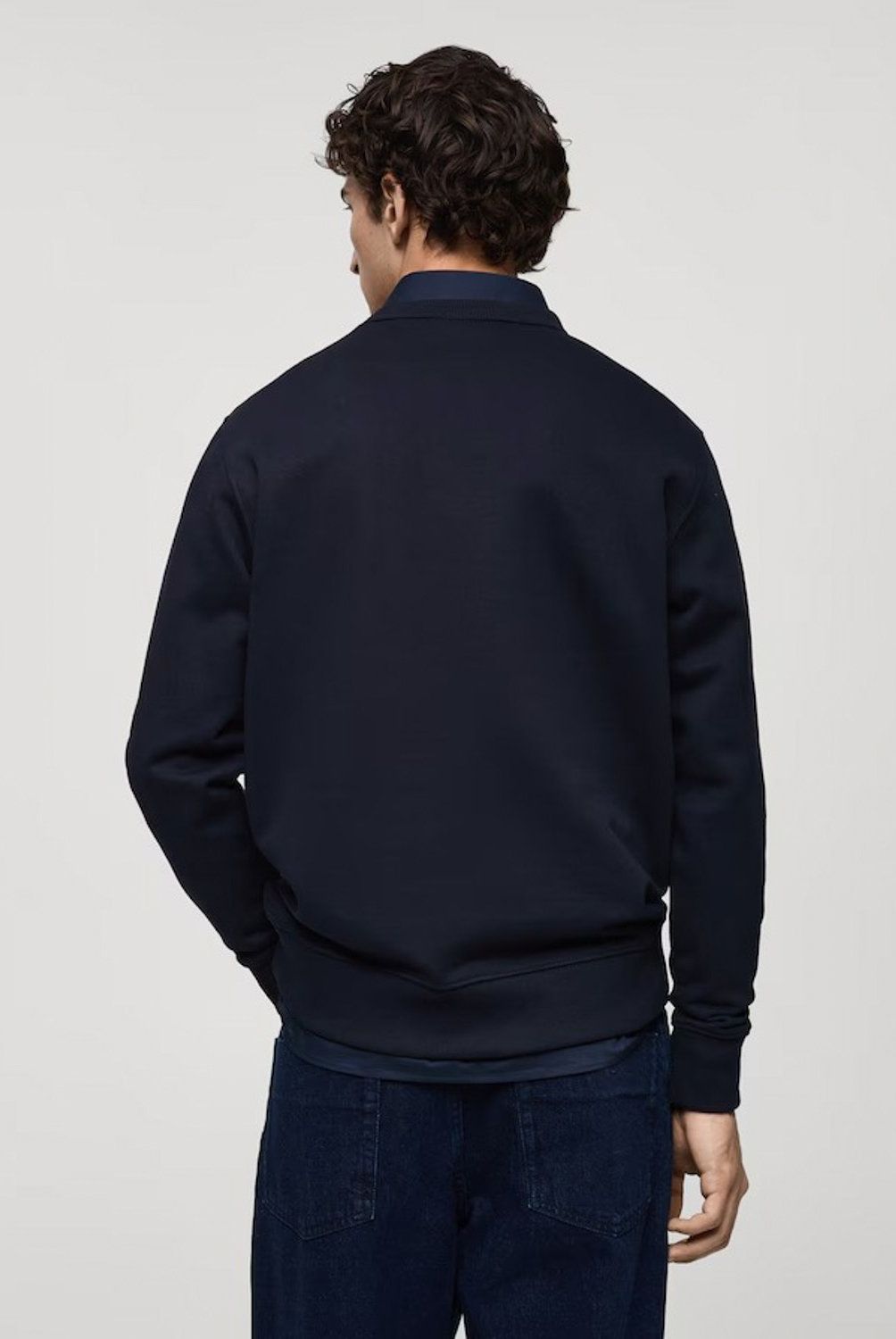MANGO MAN - Polerón Algodón Regular Fit Hombre Mango Man