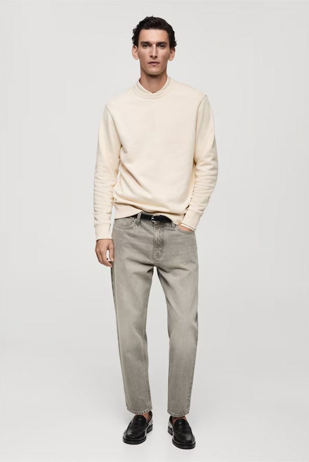 MANGO MAN - Polerón Algodón Regular Fit Hombre Mango Man