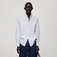 Camisa Kodak Regular Fit 100% Algodón Rayas Hombre