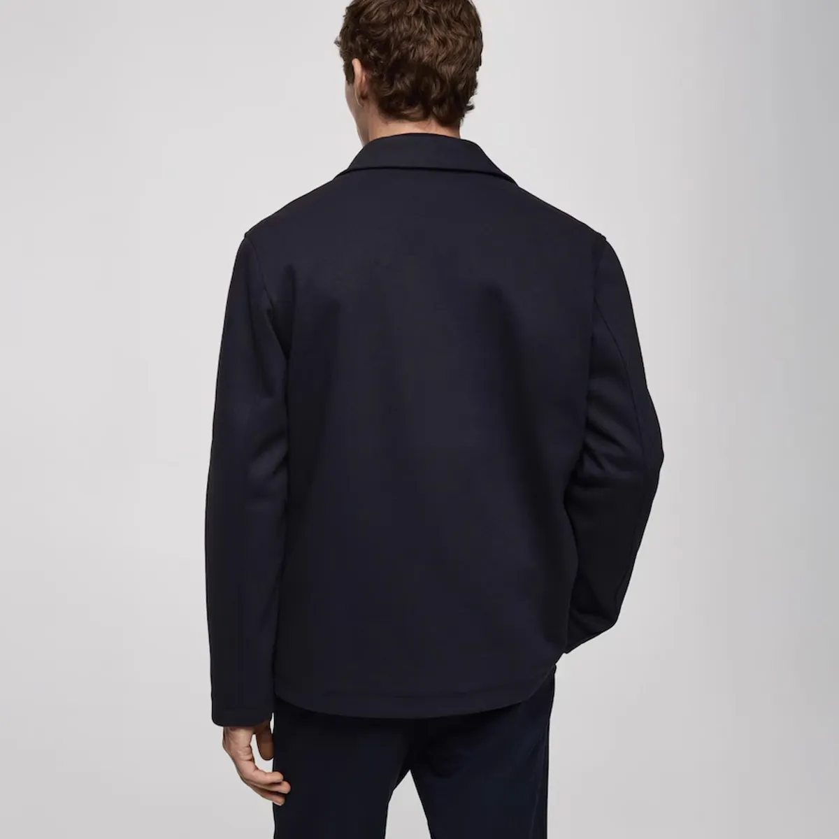 MANGO MAN - Sobrecamisa Creta Regular Fit Hombre Mango Man