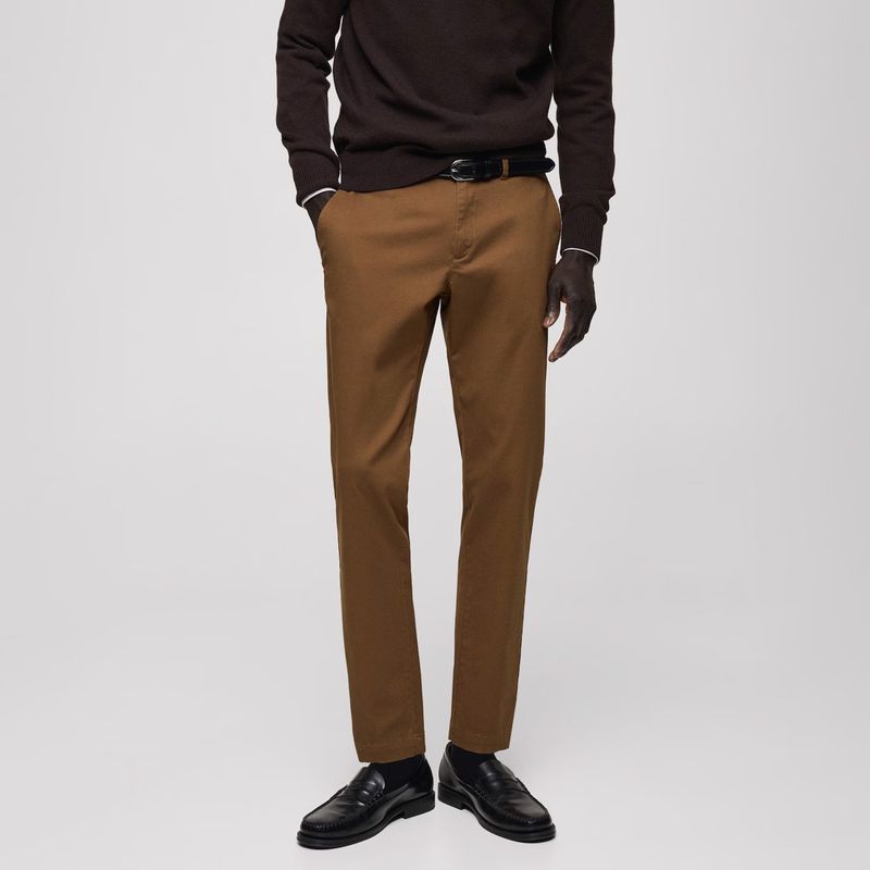 MANGO MAN - Pantalón Prato Regular Fit Hombre Mango Man