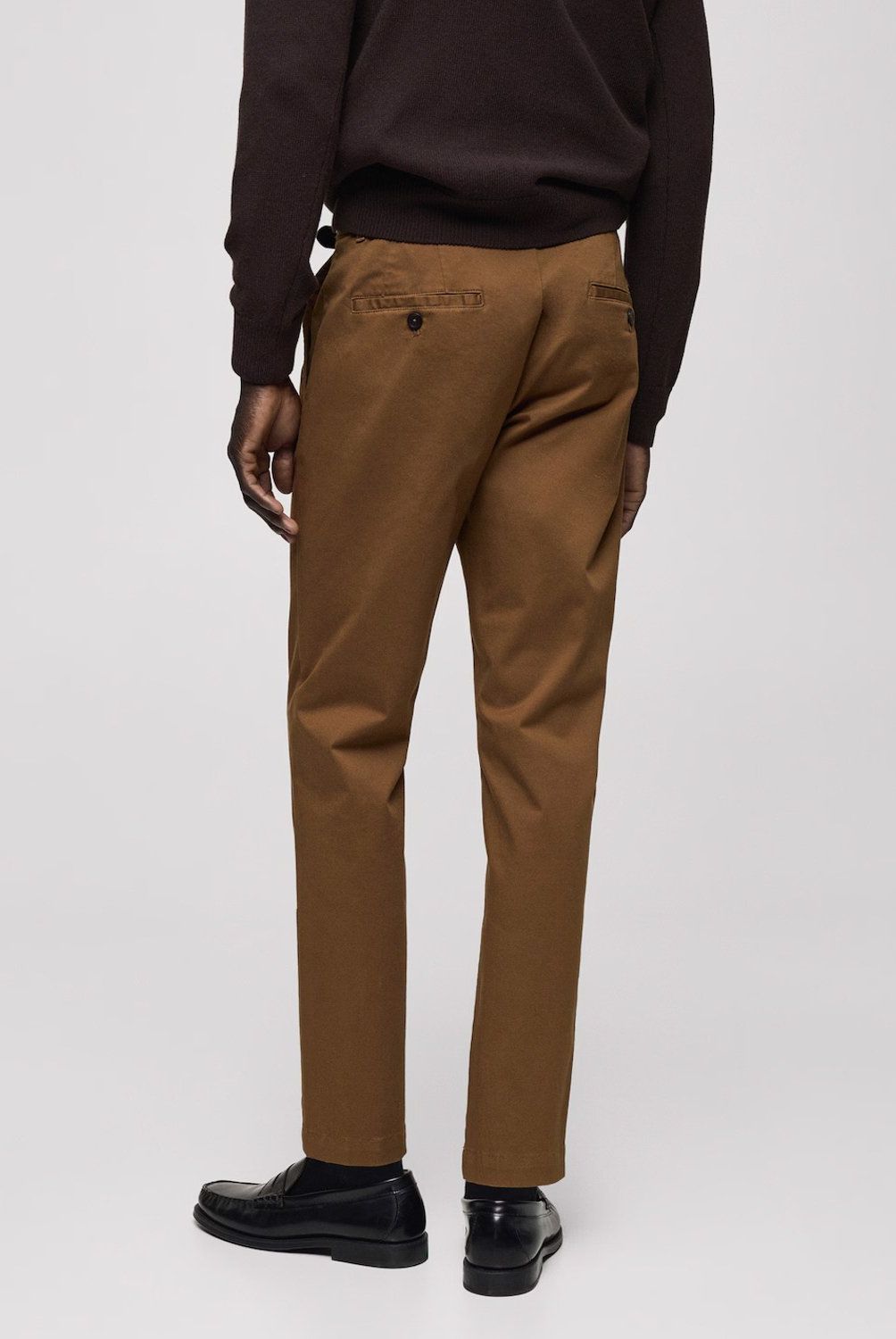 MANGO MAN - Pantalón Algodón Tapered Fit Hombre Mango Man