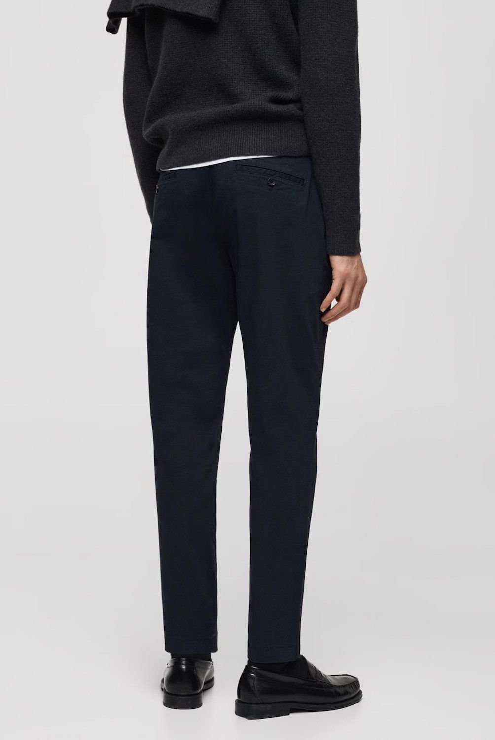 MANGO MAN - Pantalón Algodón Tapered Fit Hombre Mango Man
