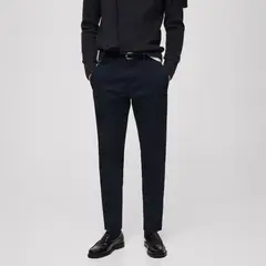 MANGO MAN - Pantalón Algodón Tapered Fit Hombre