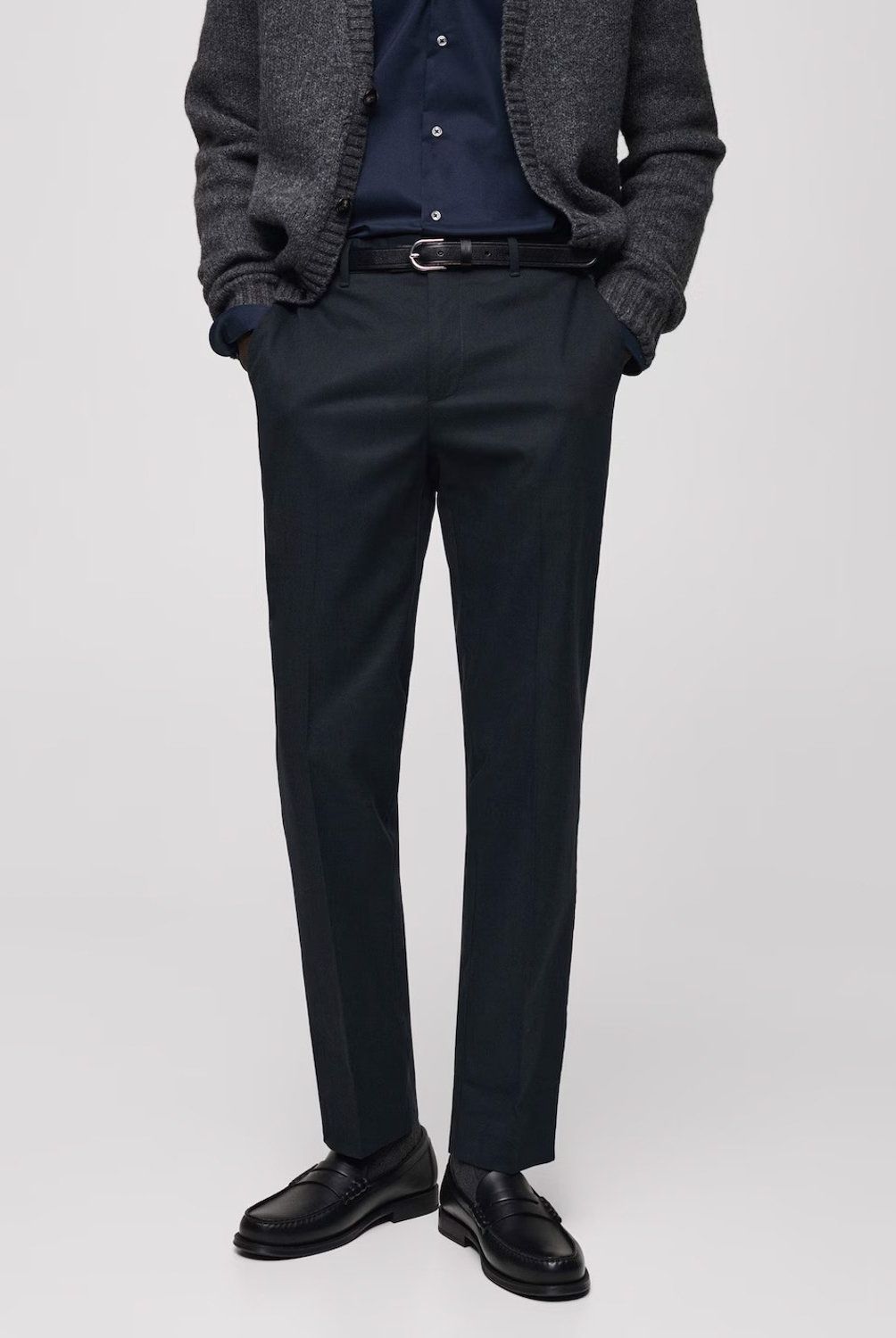 MANGO MAN - Pantalón Algodón Regular Fit Hombre Mango Man