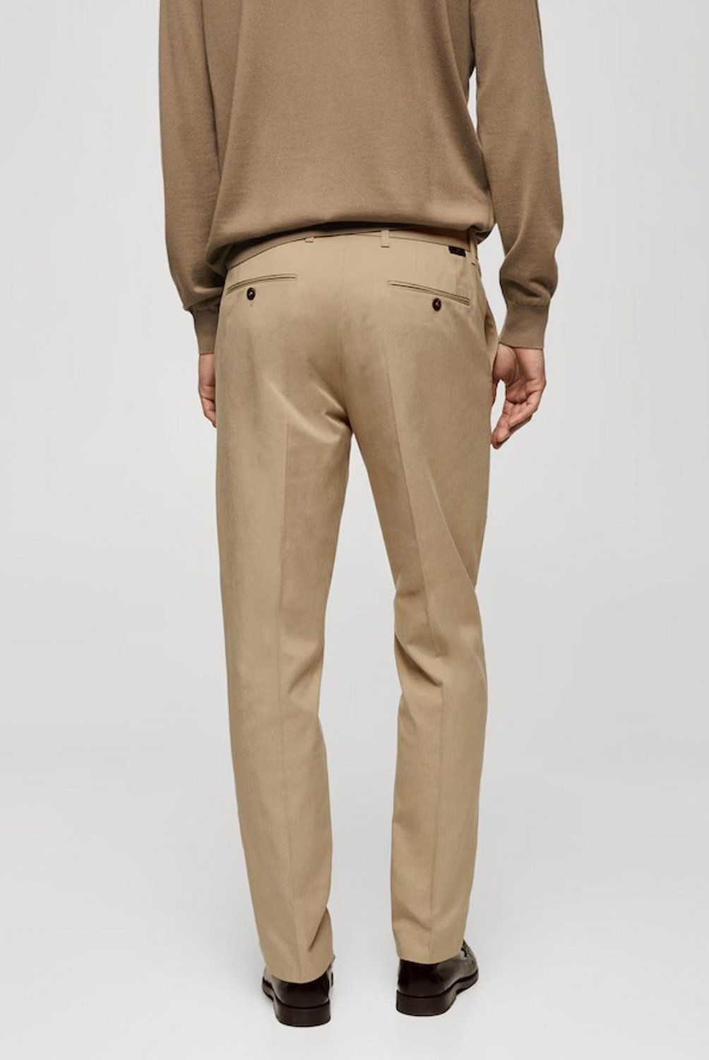 MANGO MAN - Pantalón Algodón Regular Fit Hombre Mango Man