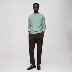 MANGO MAN - Sweater Punto Estructura Hombre