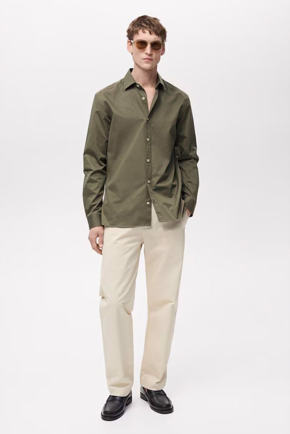 MANGO MAN - Camisa Cesare 100% Algodón Regular Fit Hombre Mango Man