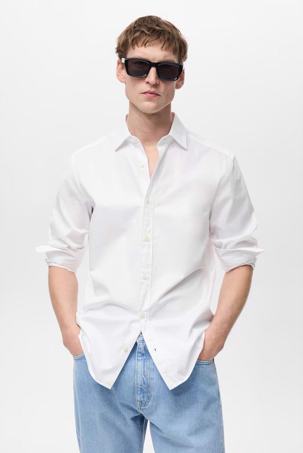 MANGO MAN - Camisa Cesare 100% Algodón Regular Fit Hombre Mango Man