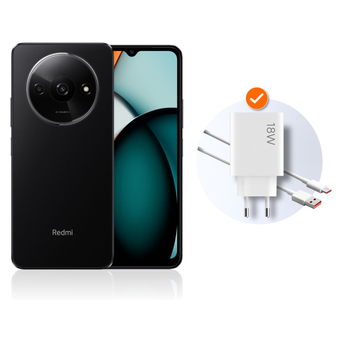 XIAOMI - Xiaomi Redmi A3 128GB Negro