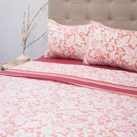 Juego De Sábanas Polar Estampada Compose-Deluxe 2 Plazas D6