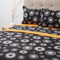 Juego De Sábanas Polar Estampada Compose-Deluxe 2 Plazas D7