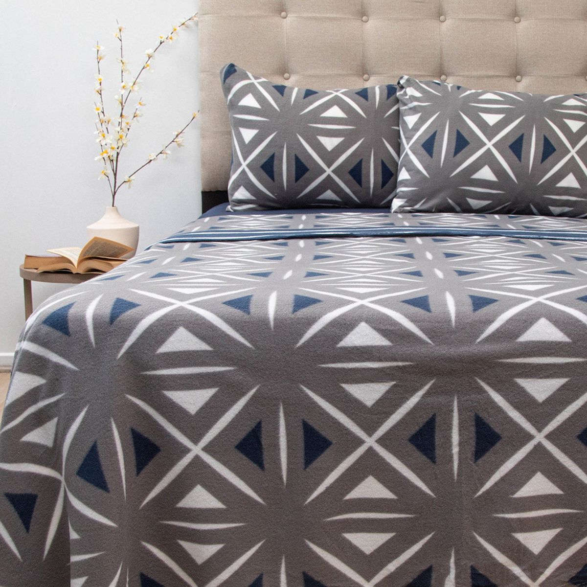 DORAL - Juego De Sábanas Polar Estampada Compose Doral