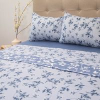 Juego De Sábanas Polar Estampada Compose King D4