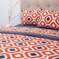 Juego De Sábanas Polar Estampada Compose King D8