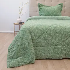 DORAL - Cubrecama Plush Sherpa