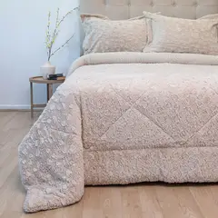 DORAL - Cubrecama Plush Sherpa