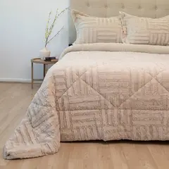 DORAL - Cubrecama Plush Sherpa