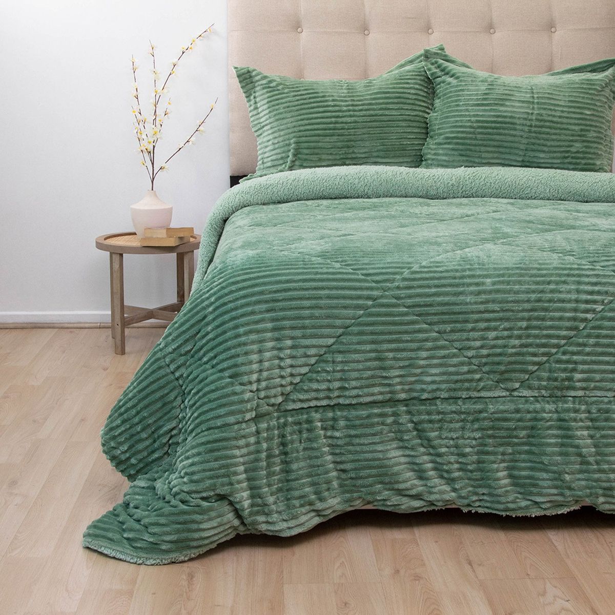 DORAL - Cubrecama Cotelon Sherpa  Doral