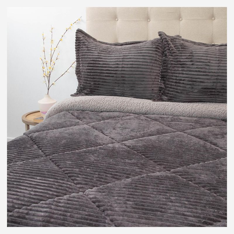 DORAL - Cubrecama Cotelon Sherpa  Doral