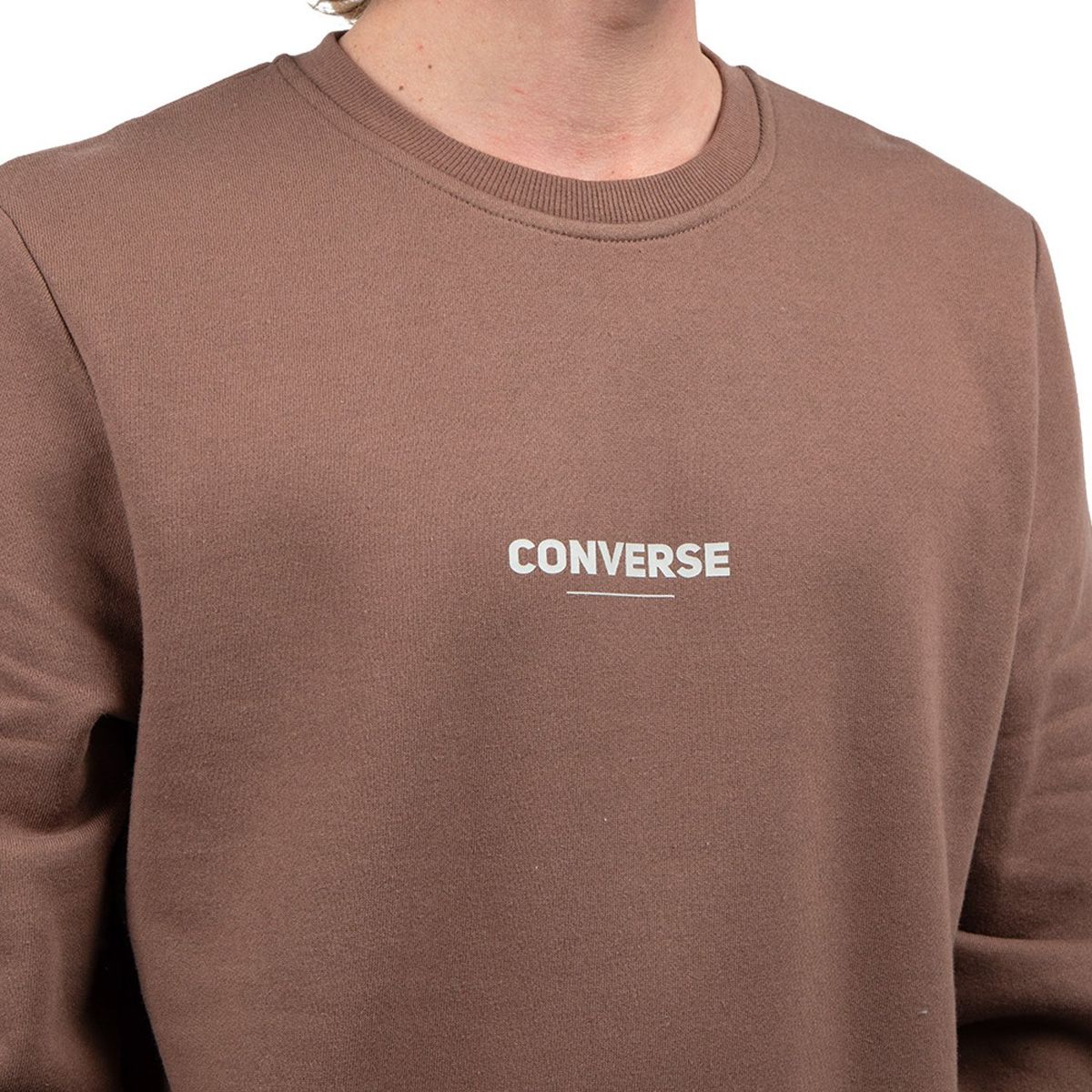 CONVERSE - Polerón Crew Hombre Converse