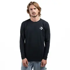 CONVERSE - Polera Manga Larga Regular Fit Hombre