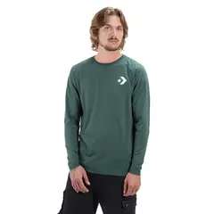 CONVERSE - Polera Manga Larga Regular Fit Hombre