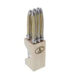LAGUIOLE - Bloque Set 6 Cuchillos