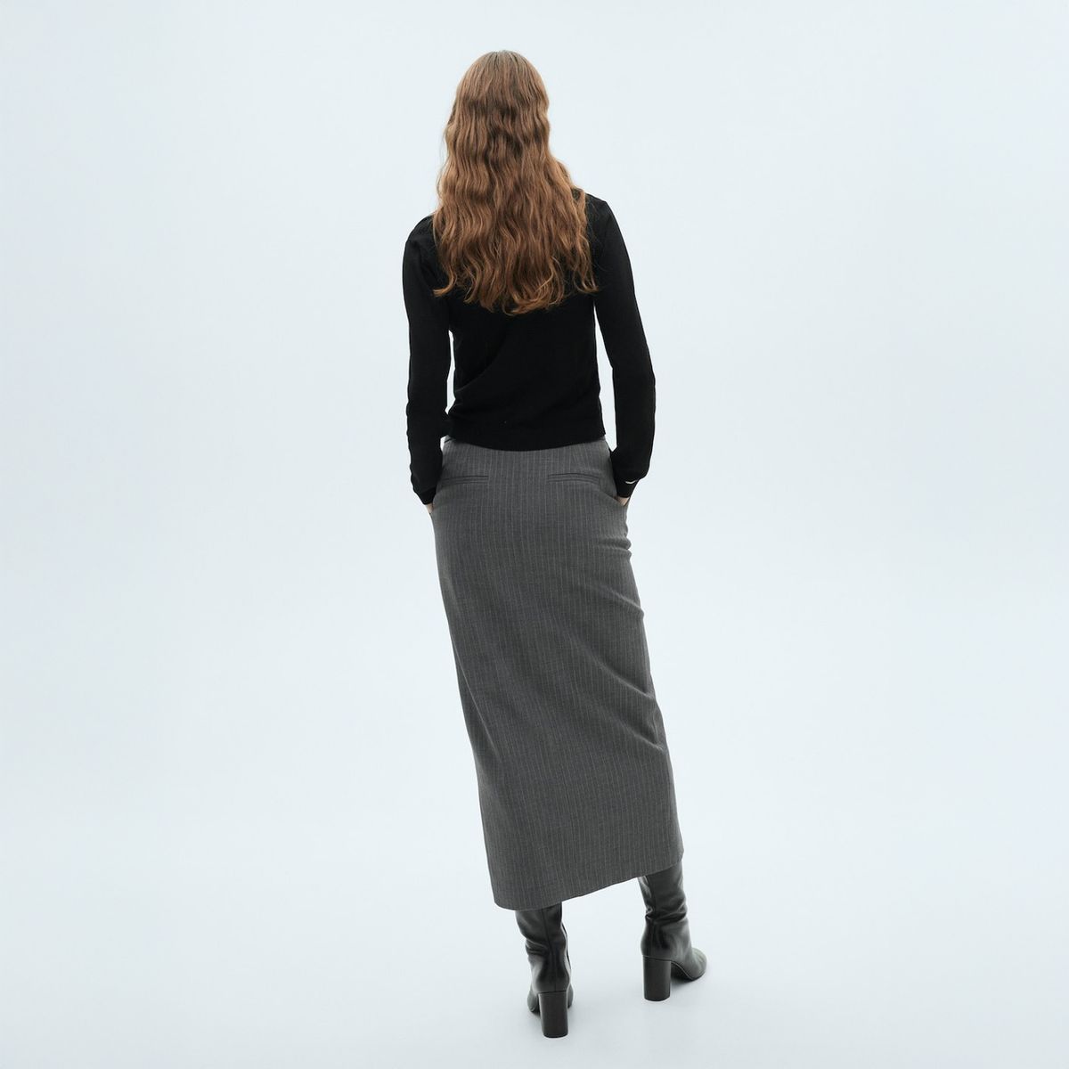 MANGO - Sweater Solapas Contraste Ribetes Mujer Mango