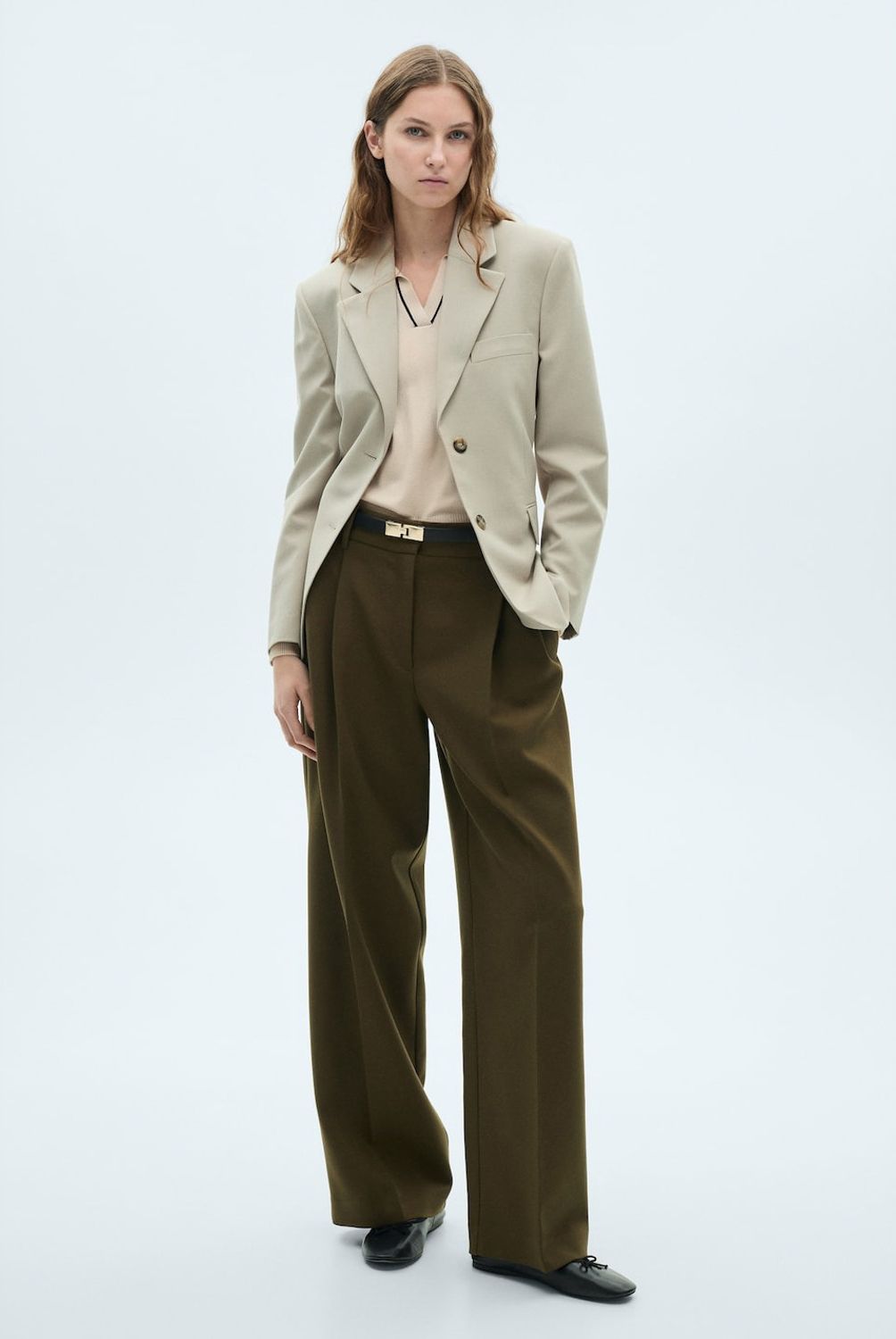 MANGO - Sweater Solapas Contraste Ribetes Mujer Mango
